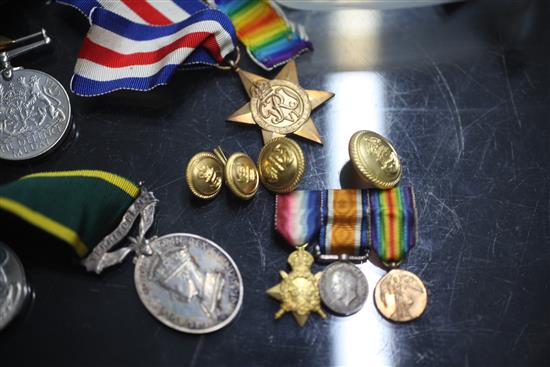 An India group of medals to Major K.L.W. MacKenzie, 62-Punjabis